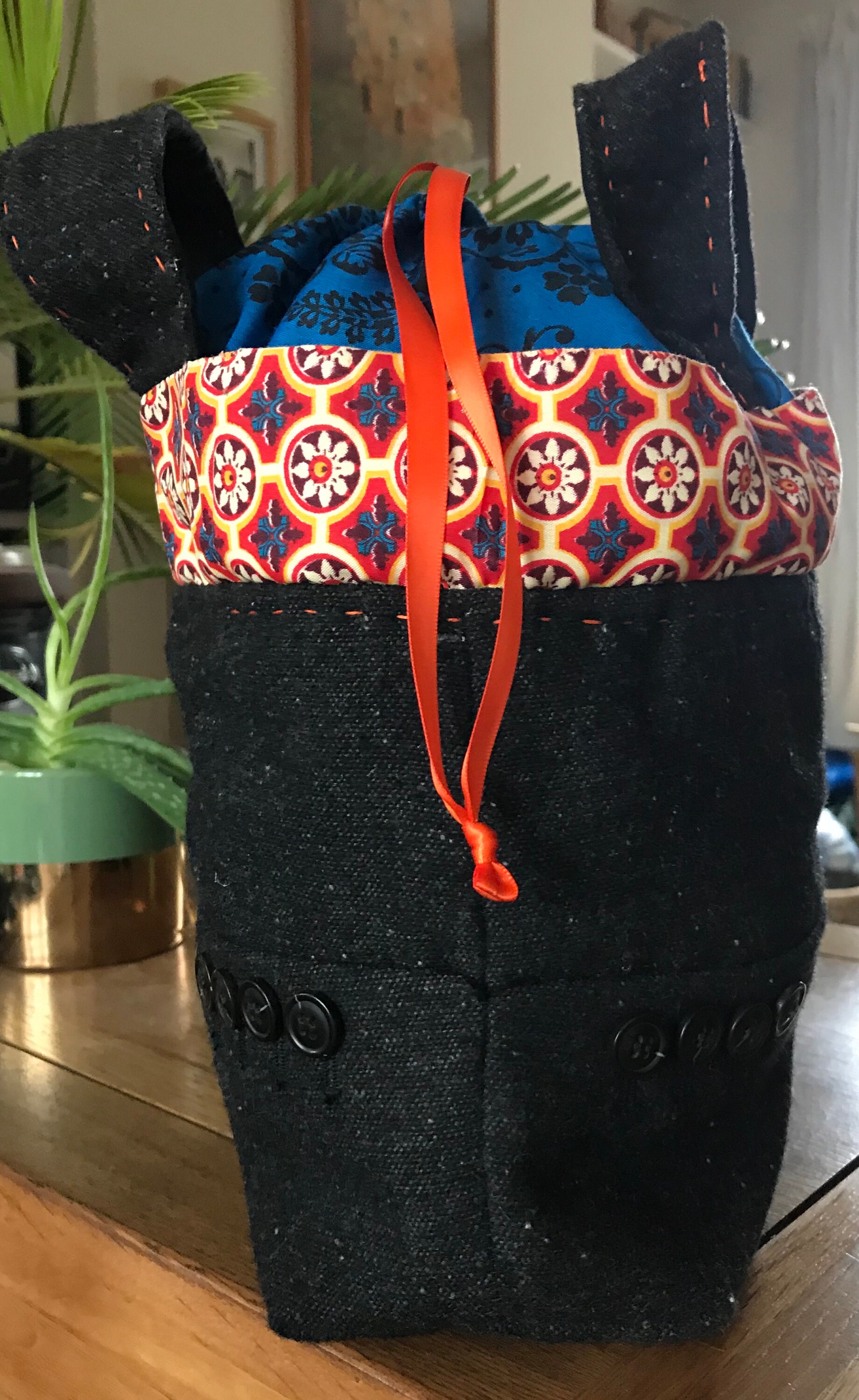 Drawstring Lunch Bag Etsy