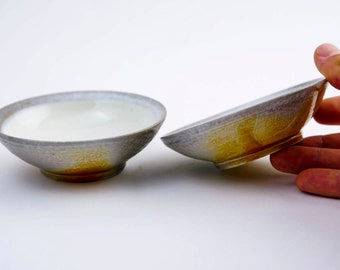Pair of sushi or nut bowls
