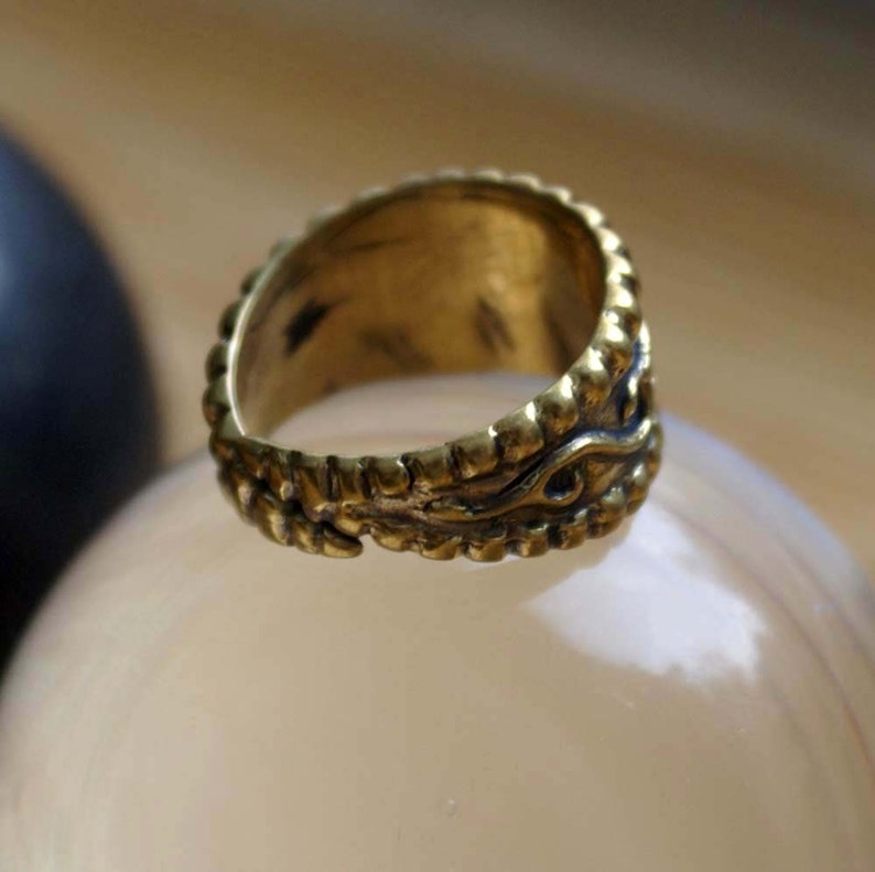 Medieval ring Ring with floral ornaments Ring for women Replica rings Russia 11-12 centuries