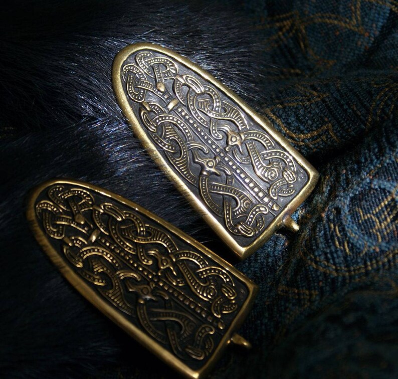 A pair of brooches Viking brooches Scandinavia 1011 century Etsy