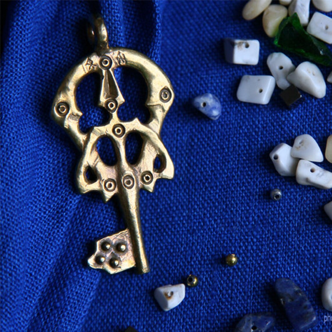 Viking bronze key amulet Reconstruction of 810 century Etsy
