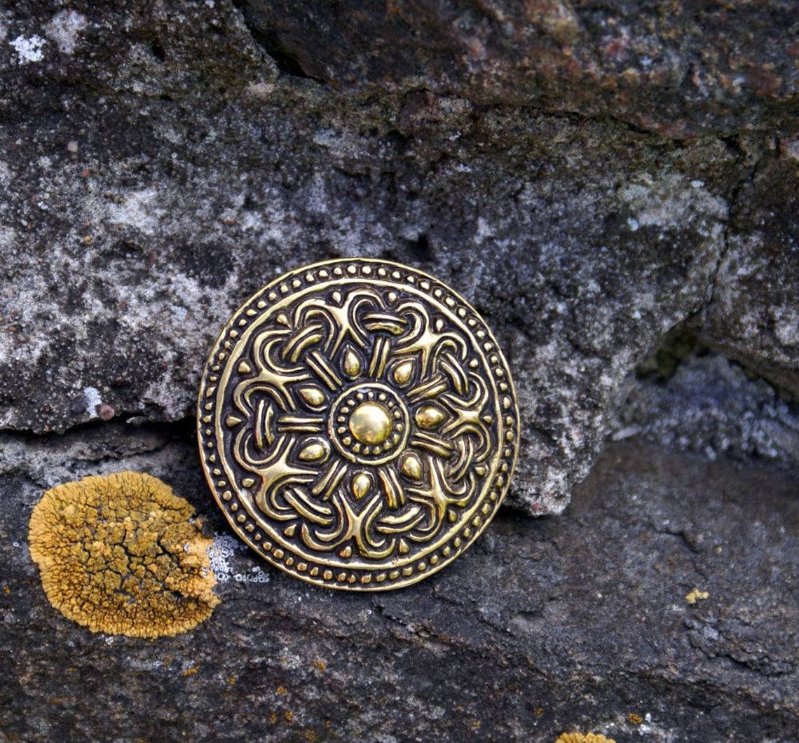 Viking brooch Viking jewelry Fibula brooch pin Scandinavia Etsy