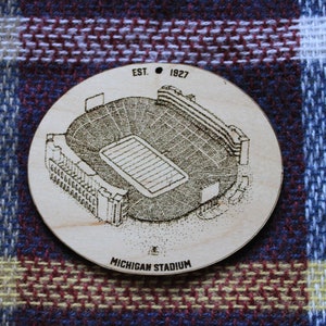 Michigan Stadium - Michigan Wolverines - Michigan Wolverines Ornament - Michigan Stadium Ornament - Christmas