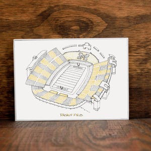 Memorial Stadium - Faurot Field - Missouri Tigers - MIZZOU - Stipple Drawing - Gallery Wall - Wall Decor - Missouri Tigers Art