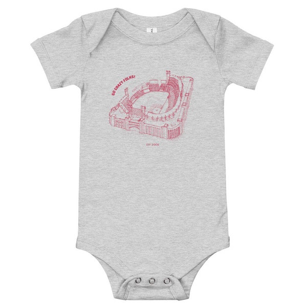 Busch Stadium - Saint-Louis - Grenouillère bébé - Body bébé Saint-Louis - Chemise Saint-Louis