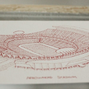 Arrowhead Stadium Kansas City Stipple Drawing Football Art Kansas City Art Kansas City Print image 7