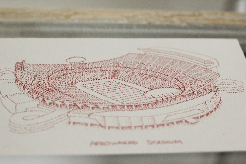 Arrowhead Stadium Kansas City Stipple Drawing Football Art Kansas City Art Kansas City Print image 7