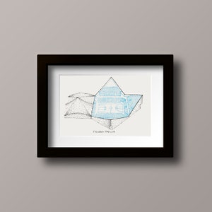 College Basketball Finneran Pavilion - Villanova pennsylvania - Basketball Art