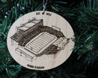 Reser Stadium - Oregon State - Décoration de castors - Noël