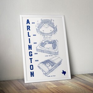 Texas Rangers Simple Drawing Texas Rangers Stadium 3 in 1 Print - Texas Rangers - Stipple Drawing ...