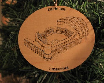 T-Mobile Park - Seattle - Décoration dessin pointillé - Décoration - Décoration T-Mobile Park - Noël