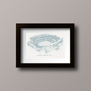 Lincoln Financial Field - Philadelphia - Stipple Drawing - Football Art - Philadelphia Art - Philadelphia Print