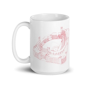 Busch Stadium - St Louis Cardinals - Stipple Art - Mug - Baseball Mug - St Louis Cardinals Mug - Coffee Mug