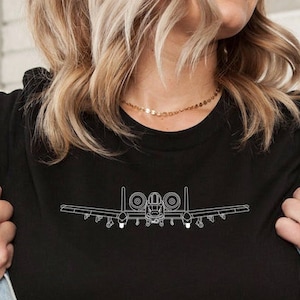 A-10 Shirt | Unisex Aviation Tee | Pilot shirt | Warthog Shirt | A10 Thunderbolt Tshirt | A-10 Warthog Gift
