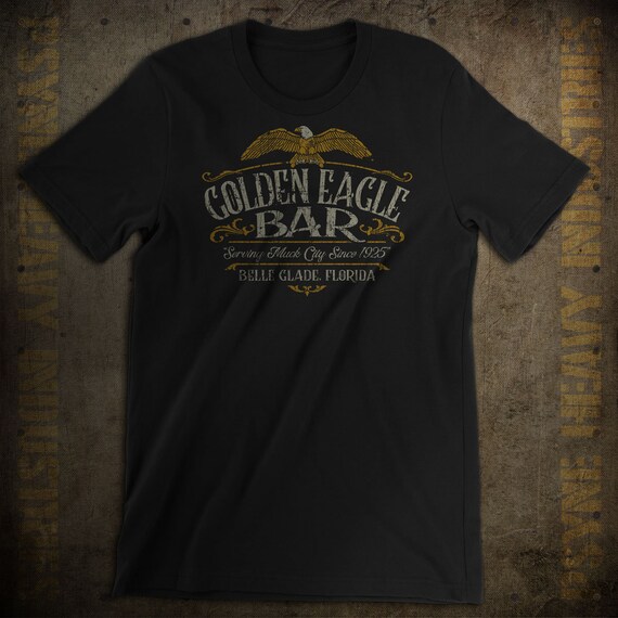 Golden Eagle Bar Vintage T Shirt