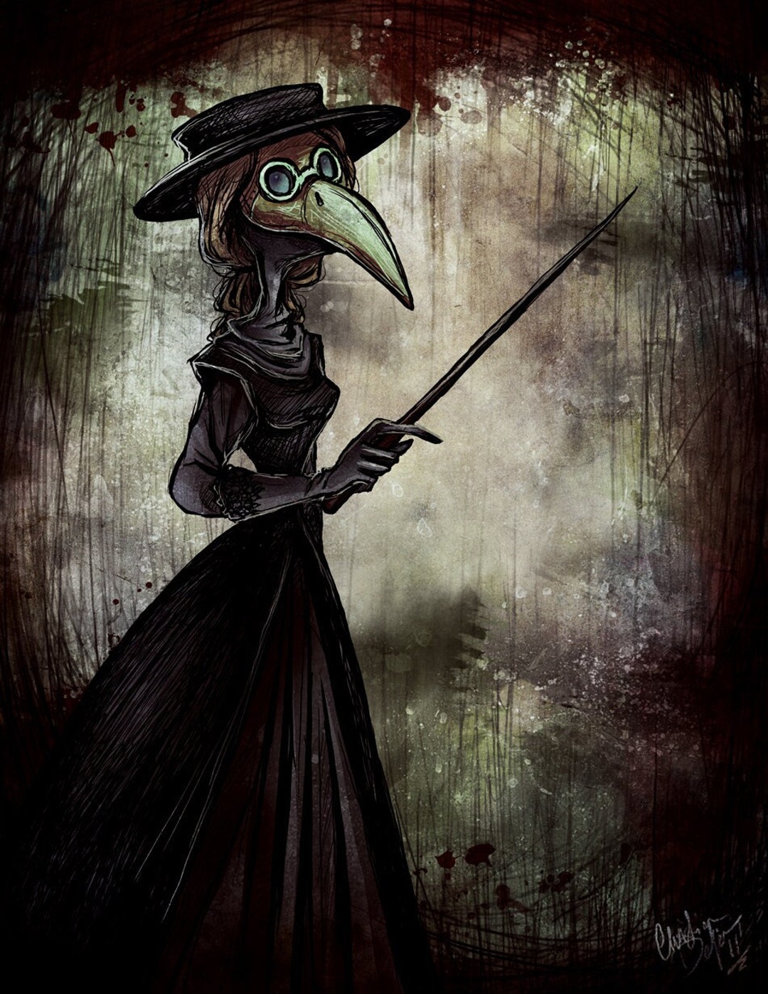 ArtStation - Plague Doctor (SCP-049)