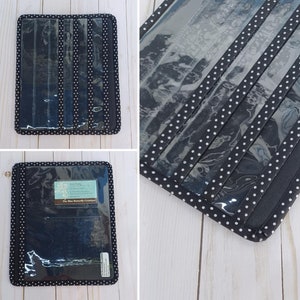 Ministry Service Organizer: Handmade Black Jw Tract & Magazine Holder