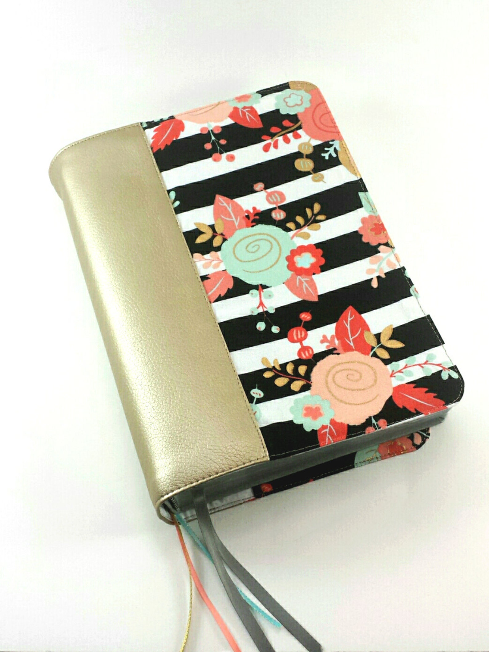 Bible Cover Custom Made Book Binder Journal Cover Gold - Etsy