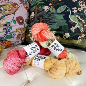 Soldes à emporter ! Laine Boon Boon Classic Fingering Laine (différentes couleurs chaudes)