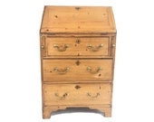SOLD An Antique English Pine Drop-front Desk c1890