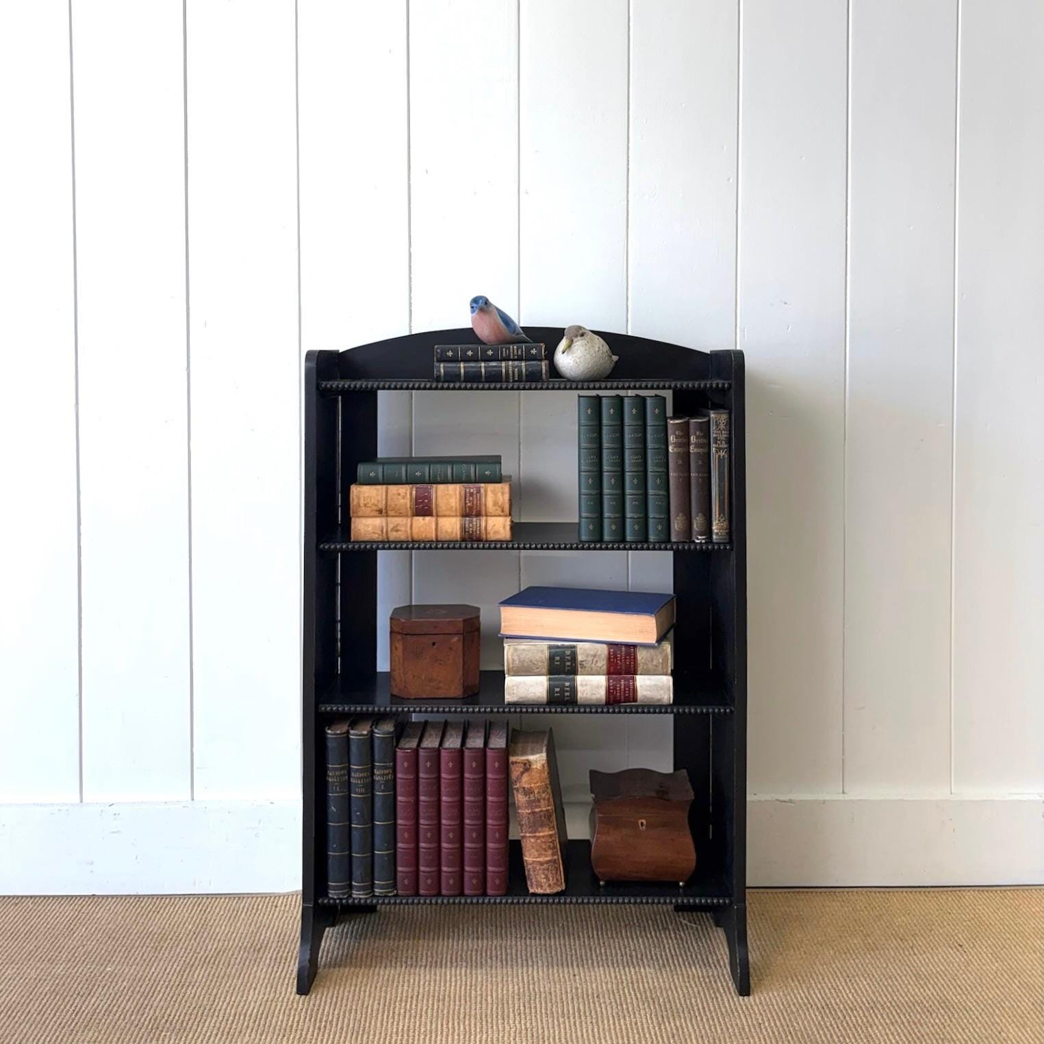 Antique Open Bookcase - Etsy