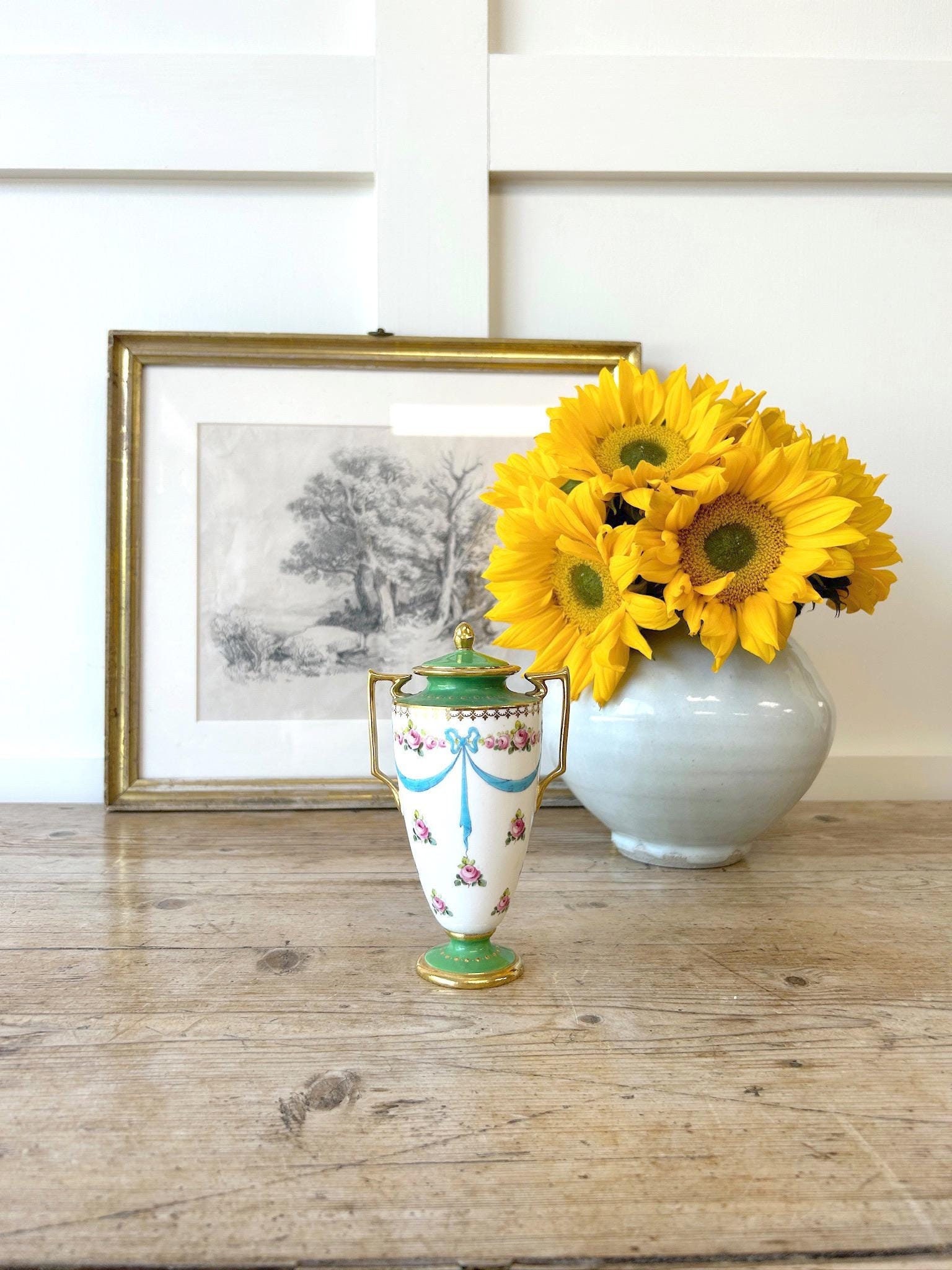 Minton Flower Vase - Etsy
