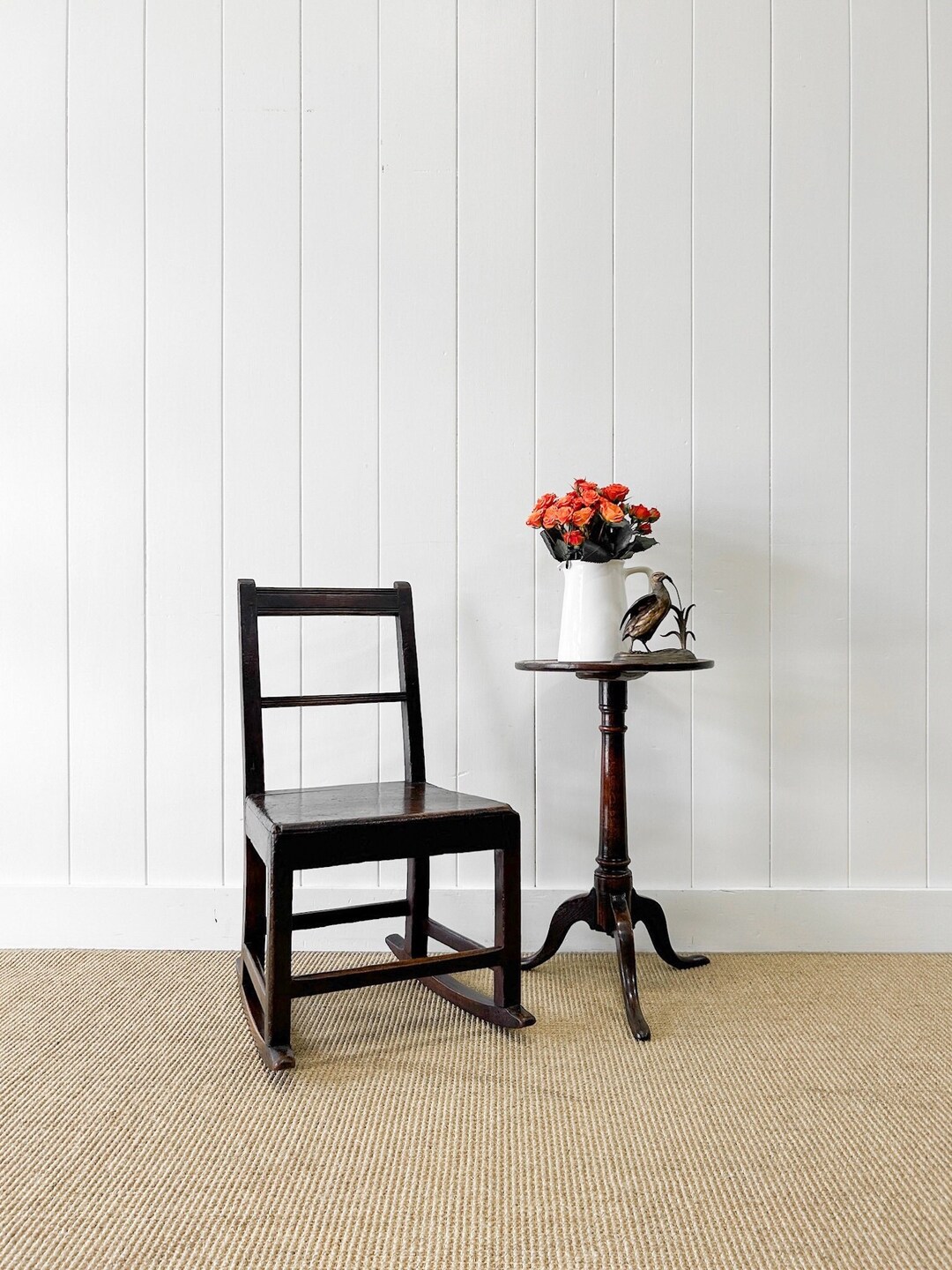 A Diminutive Antique Welsh Elm Rocking Chair C1800 - Etsy