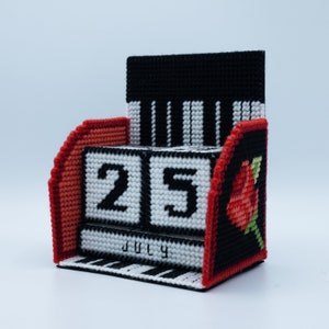 Handmade piano calendar- perfect gift for music or piano teacher
