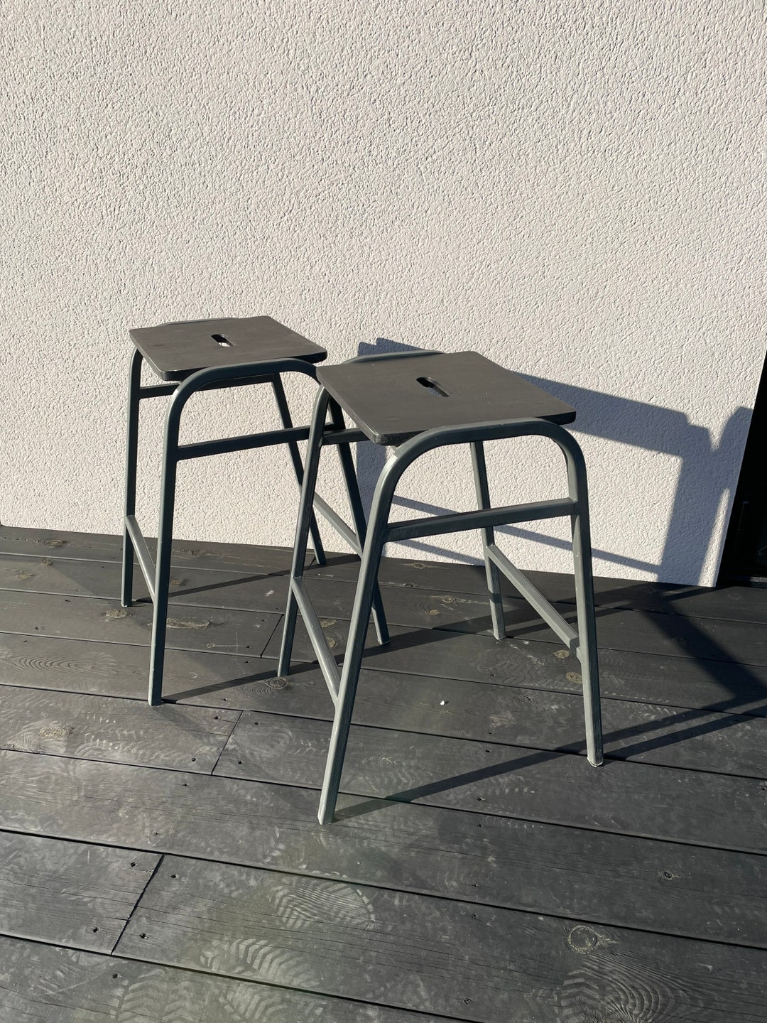 Vintage School Lab Stools Stacking Chairs Stacking Stools Etsy