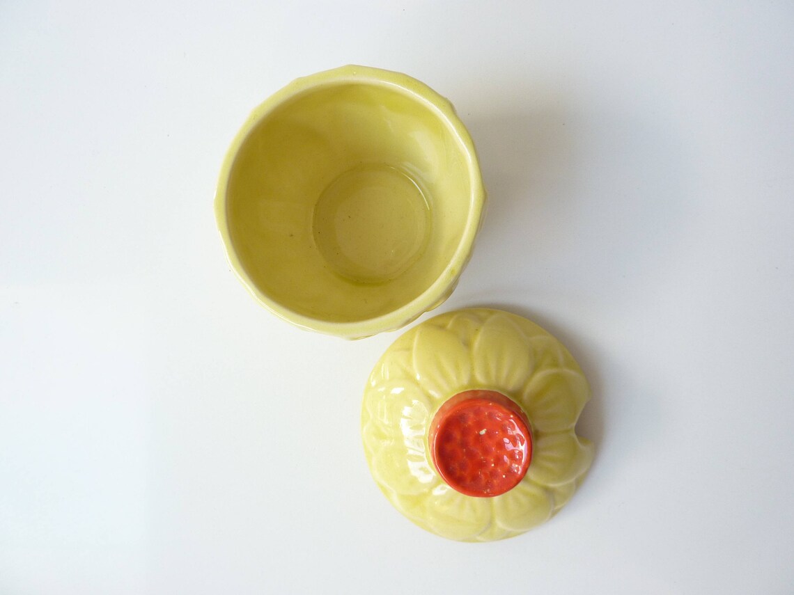 Vintage French Honey Pot Mustard Pot Condiment Jam Etsy UK