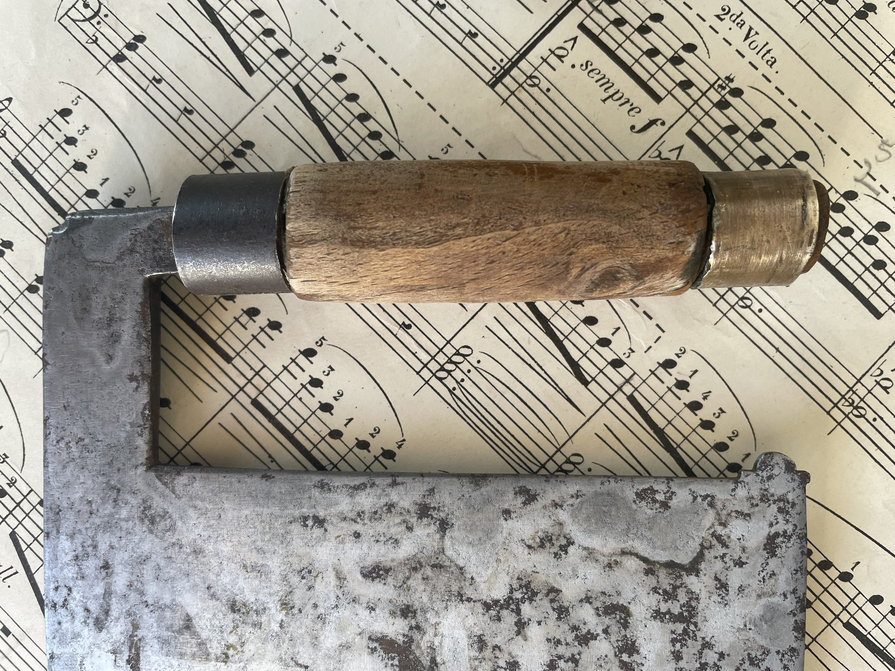 Antique French Herb Chopper Herb Knife Vintage Knife French - Etsy