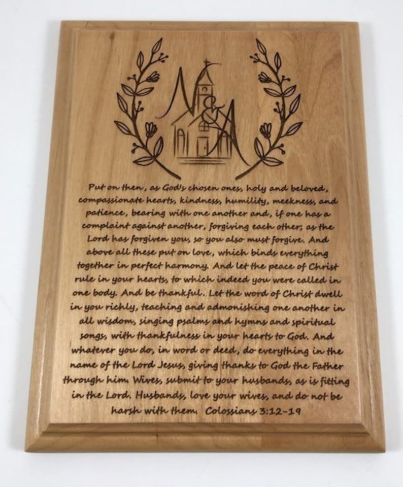 Customized Wood Plaque Engraved Plaque Personalized Wood Etsy UK