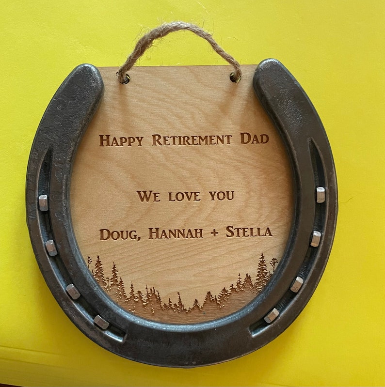 Unique Retirement Plaque Recognition Gift Appreciation Gift Etsy