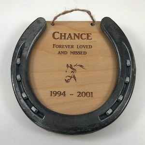Horse Memorial, Horse Loss Gift, Engraved Horseshoe, Pet loss gift, Customized Horseshoe, Personalized Horseshoe, horse remembrance gift