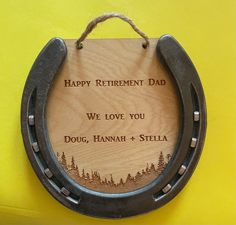 Unique Retirement Plaque Recognition Gift Appreciation Gift Etsy