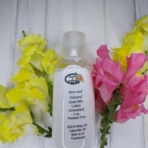 Pure & Natural Goat Milk Lotion