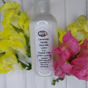 Lavender Vanilla Goat Milk Lotion