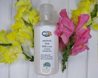 Patchouli Goat Milk Lotion