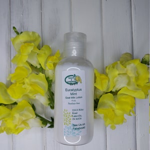 Eucalyptus Mint Loción de leche de cabra