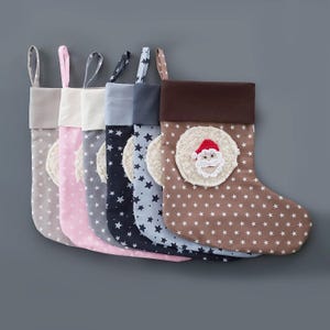 Stivali di San Nicola da riempire per bambini - Calze di San Nicola colorate con nomi, Stivali di San Nicola personalizzati con San Nicola, in tanti colori