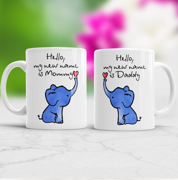 M979 Vintage 80's DAD's MOM'S アート マグカップ Gift for New Mom and Dad Mug Set Perfect for New Mom and Dad Hello