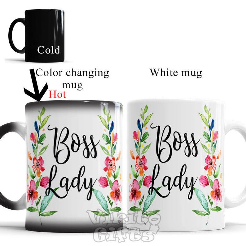 Boss Lady Mug, Boss coffee Mug, Gift for Boss Lady, Funny Office cup, I'm The Boss ceramic tea mug, Lady Boss Mug, Boss Lady Coffee Mugs image 3