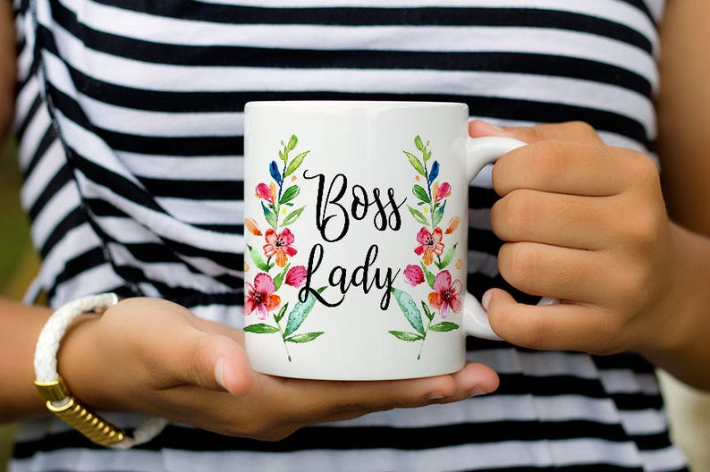 Boss Lady Mug, Boss coffee Mug, Gift for Boss Lady, Funny Office cup, I'm The Boss ceramic tea mug, Lady Boss Mug, Boss Lady Coffee Mugs image 5