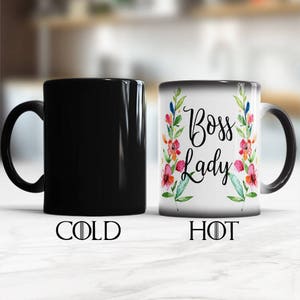 Boss Lady Mug, Boss coffee Mug, Gift for Boss Lady, Funny Office cup, I'm The Boss ceramic tea mug, Lady Boss Mug, Boss Lady Coffee Mugs image 4