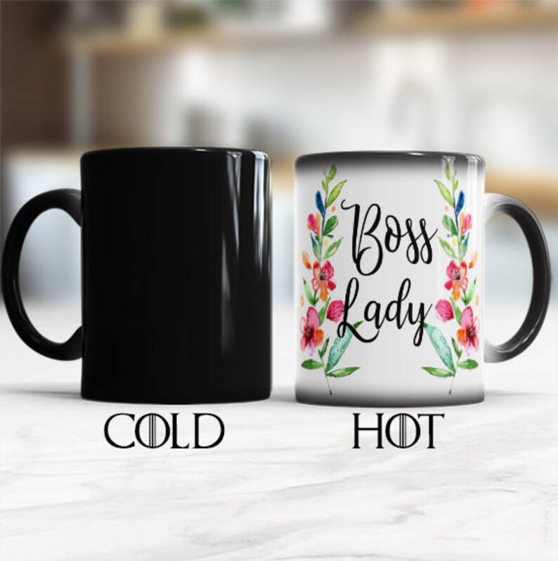 Boss Lady Mug, Boss coffee Mug, Gift for Boss Lady, Funny Office cup, I'm The Boss ceramic tea mug, Lady Boss Mug, Boss Lady Coffee Mugs image 4