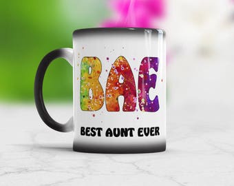 Mothers Day Gift Ideas for Aunt, Bae Mug Best Aunt Ever Coffee mug, Aunt Gifts for Niece, Aunt Announcement Gift, Aunt Birthday gift