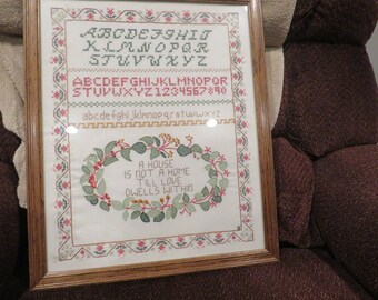 Embroidery& Cross Stitch A Home Till love/Numbers and Letters