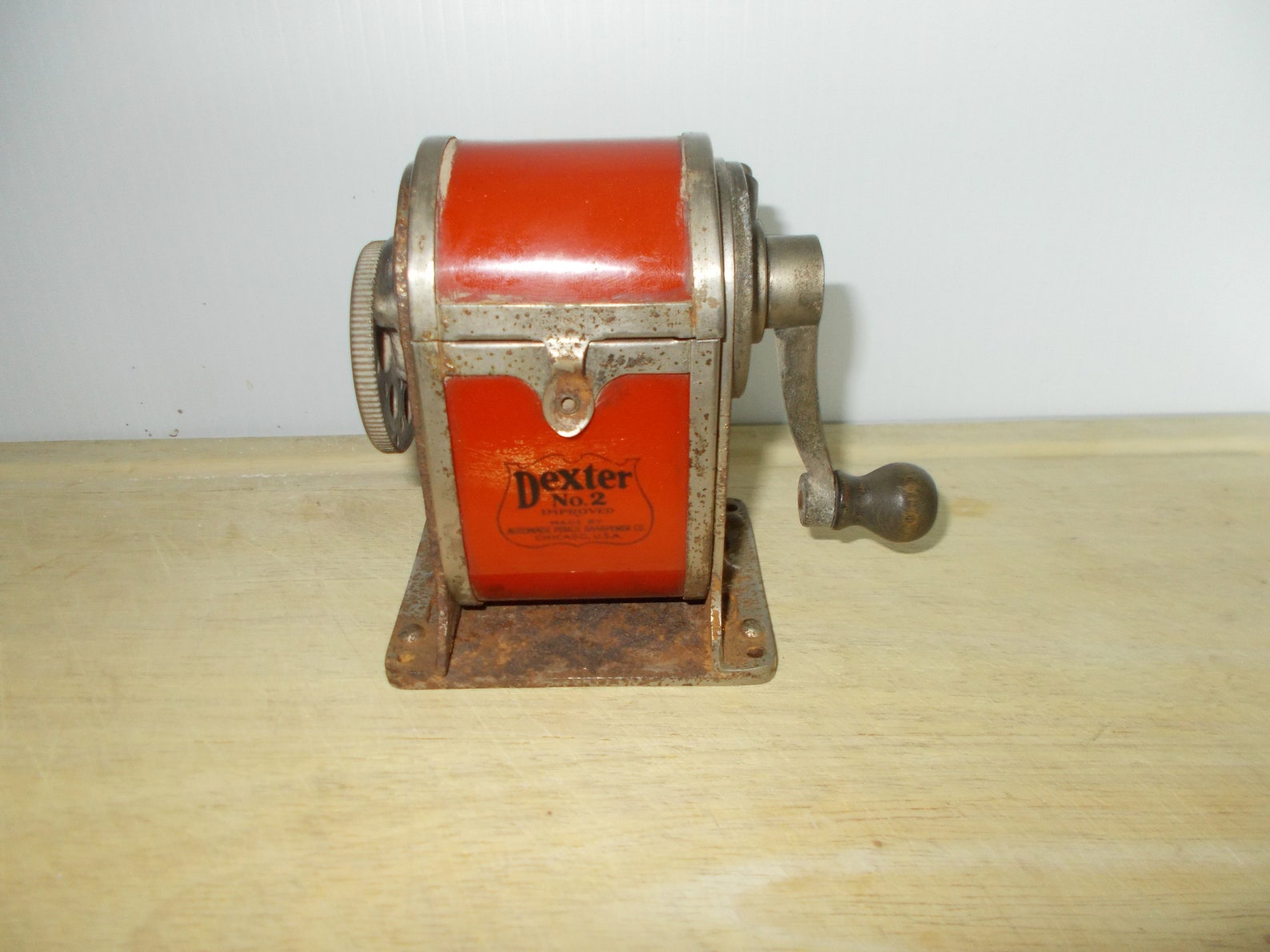 Vintage 1920's Dexter No. 2 Pencil Sharpener - Etsy