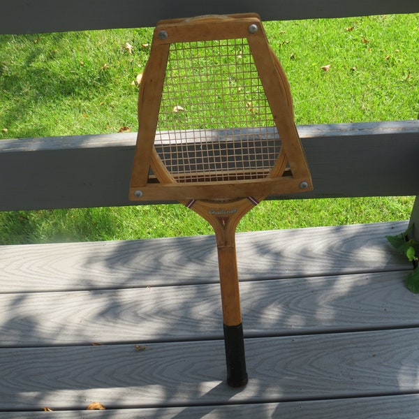 Wooden Tennis Racket - Etsy