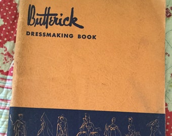 Vintage dressmaking book